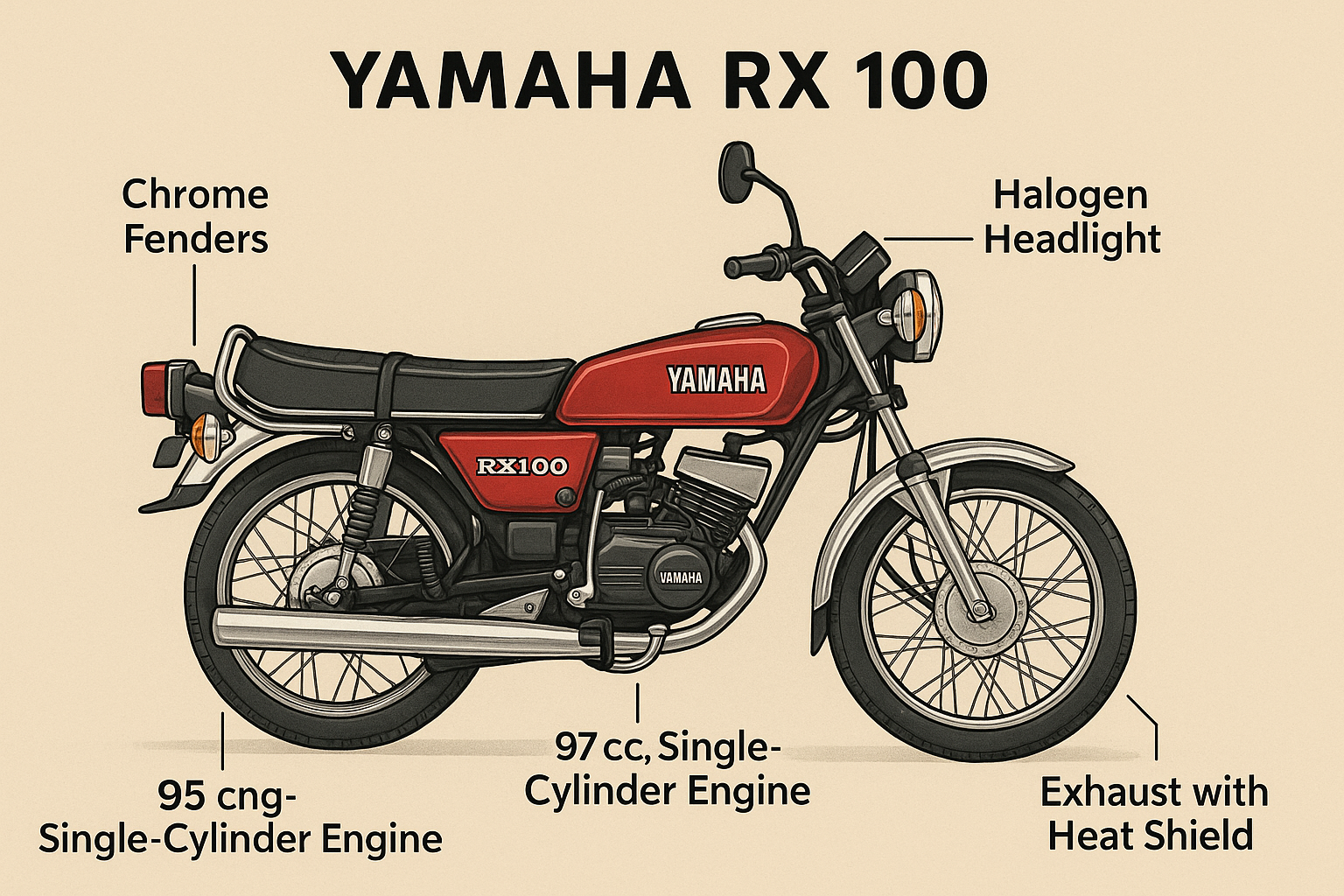 Yamaha Rx 100